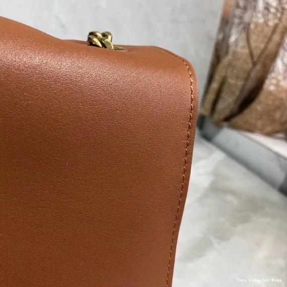 Tony Luxuries SMOOTH LEATHER MEDIUM SUEDE KATE IN YSL AND REVERSIBLE 0715